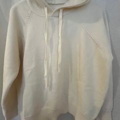 New Cream Hoodie Jumper