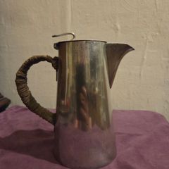 Antique Asprey London Silver Plated Coffee Pot