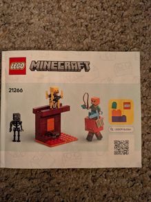 Lego Minecraft 21266 The Nether Lava Battle