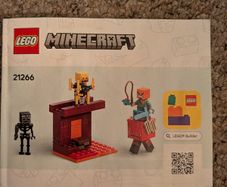Lego Minecraft 21266 The Nether Lava Battle