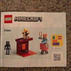 Lego Minecraft 21266 The Nether Lava Battle