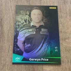 2025 Panini PDC Darts Gerwyn Price SSP 3/5 The Iceman