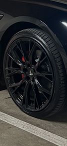 20 Inch AEZ Toronto Gloss Black Alloy Wheels Set of 4
