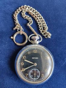 Vintage Victory Smiths Industries Great Britain Pocket Watch