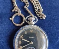 Vintage Victory Smiths Industries Great Britain Pocket Watch