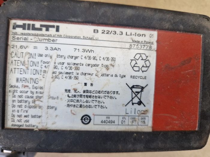 Hilti charger