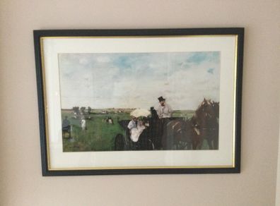 Art - Edgar Degas Coloured Print.