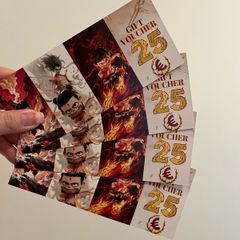 City centre Asian fusion restaurant gift card 100