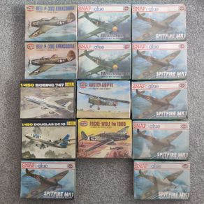 Airfix Joblot - Spitfire Messerschmitt Boeing Matchbox
