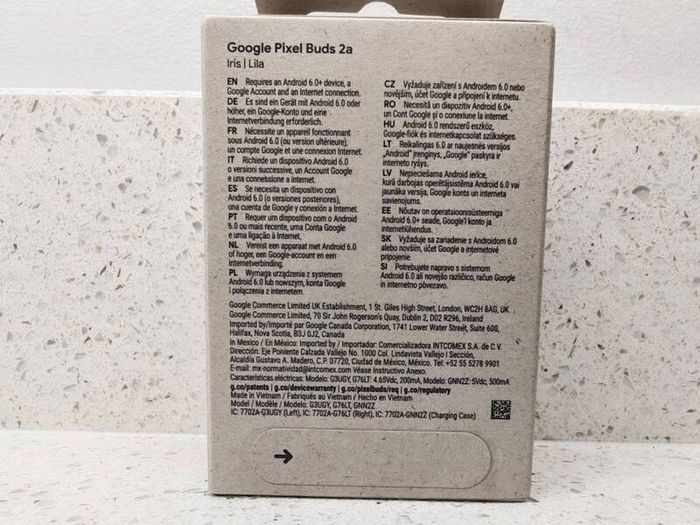 Google Pixel 2a Buds (New Sealed Box)
