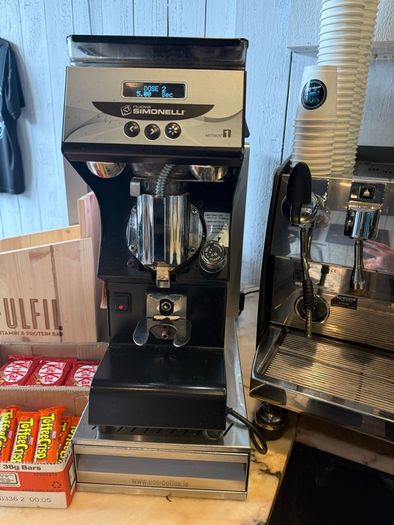 coffee shop set up ready to go
