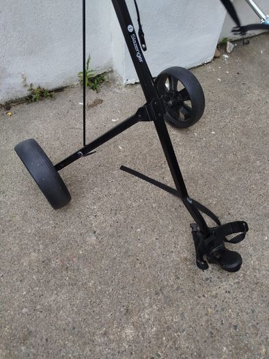 2 wheel golf trolley