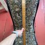 antique ebonised ladies nursing low slipper vintage chair Image 8