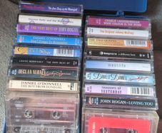 selection of four track tapes