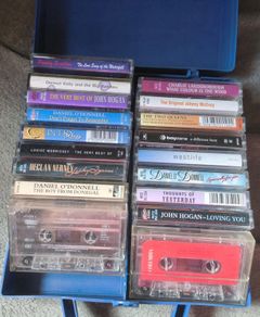 selection of four track tapes