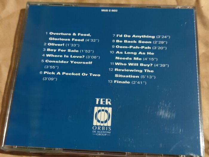 Oliver The Musical Cd