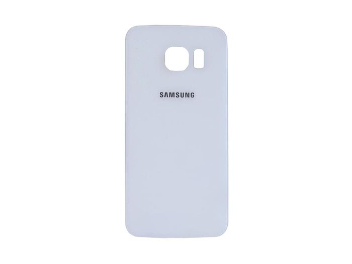 For Samsung Galaxy S6 Edge + Plus G928 Battery Back Cover Rear Glass Panel White - FHT15SMBK