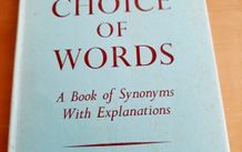 The Choice of Words