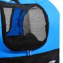 2-in-1 Pet Bike Trailer & Jogging Stroller Blue and Black Image 3