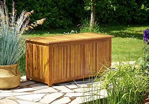 Acacia Wood Garden Storage Box 205L