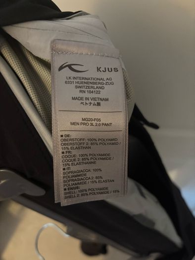 Kjus golf pants