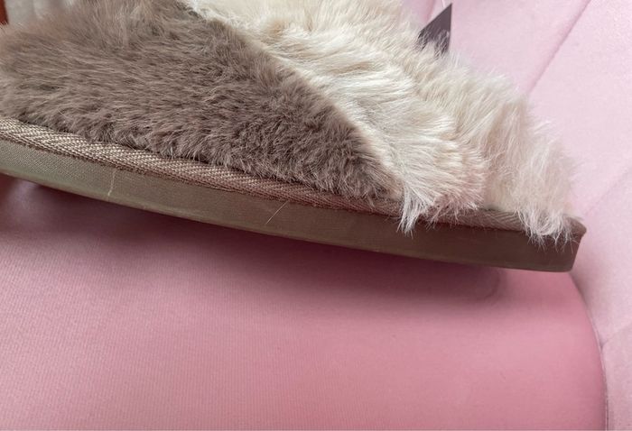 Brand new with tags fluffy slippers