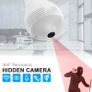 360 HD Wifi Bulb Hidden IP Camera LED Panoramic Home Security Spy Cam Light CCTV Image 4