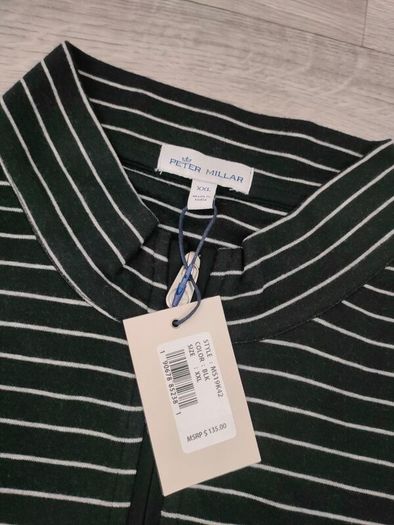New Peter Millar Half Zip Golf Jumper Mens XXL