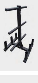 brand new olympic plate tree and barbell holder