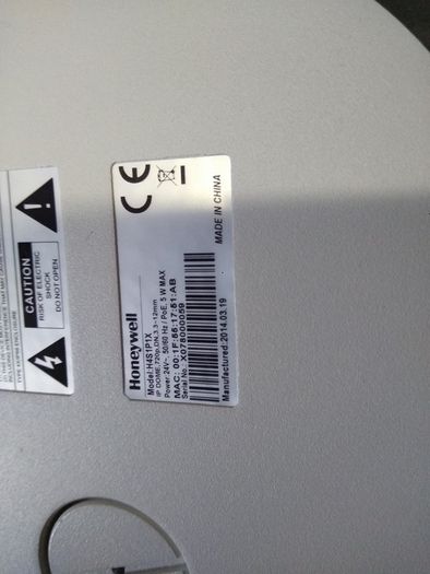 Honeywell CCTV Equipment
