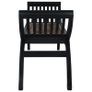 Bench 120 cm Dark Brown Abaca Image 3