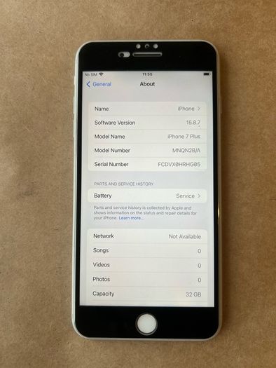 iPhone 7 Plus  32GB Unlocked Working