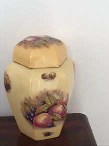 Aynsley Orchard Vintage Ginger Lidded Jar
