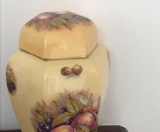 Aynsley Orchard Vintage Ginger Lidded Jar