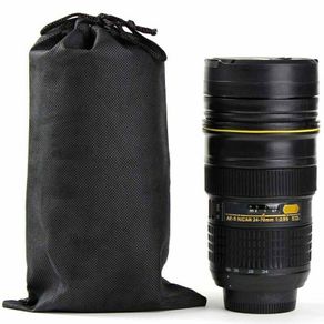 Camera Lens AF-SNIKKOR 24-70 MM F/2.8G ED LENS Coffee Mug Nikon Car Home Office Novelty Lens Style Coffee Cup 24-70mm Thermal Stainless Steel Cup Mug Xmas Christmas Gift Photographer
