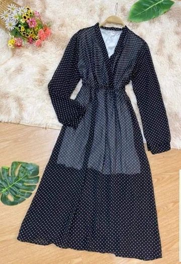 Maxi dress black available too