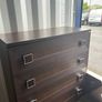 4 drawer Chest of Drawers- Dark Walnut Finish Image 4