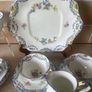 Vintage Adderley Best Bone China 27piece Teaset Image 3