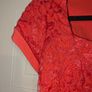 Gorgeous lace floral midi dress from The Pretty Dress Company Image 4
