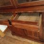 Two-door antique Victorian mahogany bookcase Image 7