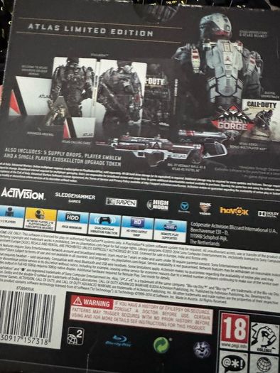 Call of Duty Advanced Warfare PS4 Atlas limited Edition