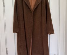Vintage Irish designer Henry White ladies Size 14 Pure Wool  coat