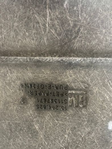 Opel Corsa False floor shelf boot