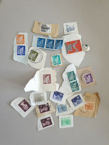 Old Irish and English Stamps