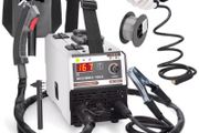 Small portable MIG MMA 160A Welding Machine Inert Gasless Shielded Automatic Wire Feeding Current Adjustable IGBT DC Inverter Electric Arc Welder