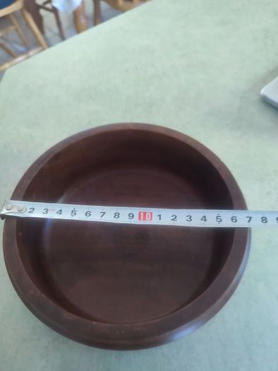Lovely wood turned  bowl.  West Wicklow design.