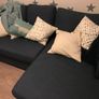 Designer Navy Corner Sofa Image 2