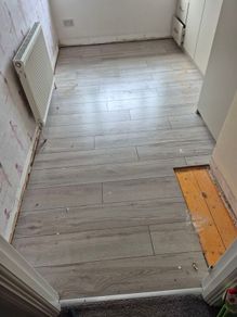 Laminate 12mm light grey