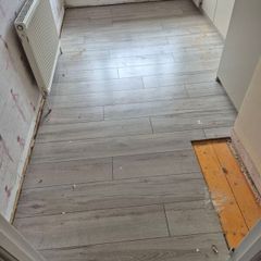 Laminate 12mm light grey