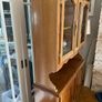 Vintage 2 piece solid wood Cabinet Image 2